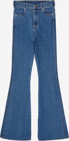 Dr. Denim Skinny Jeans 'Moxy High Flare' in Blau: Vorderseite