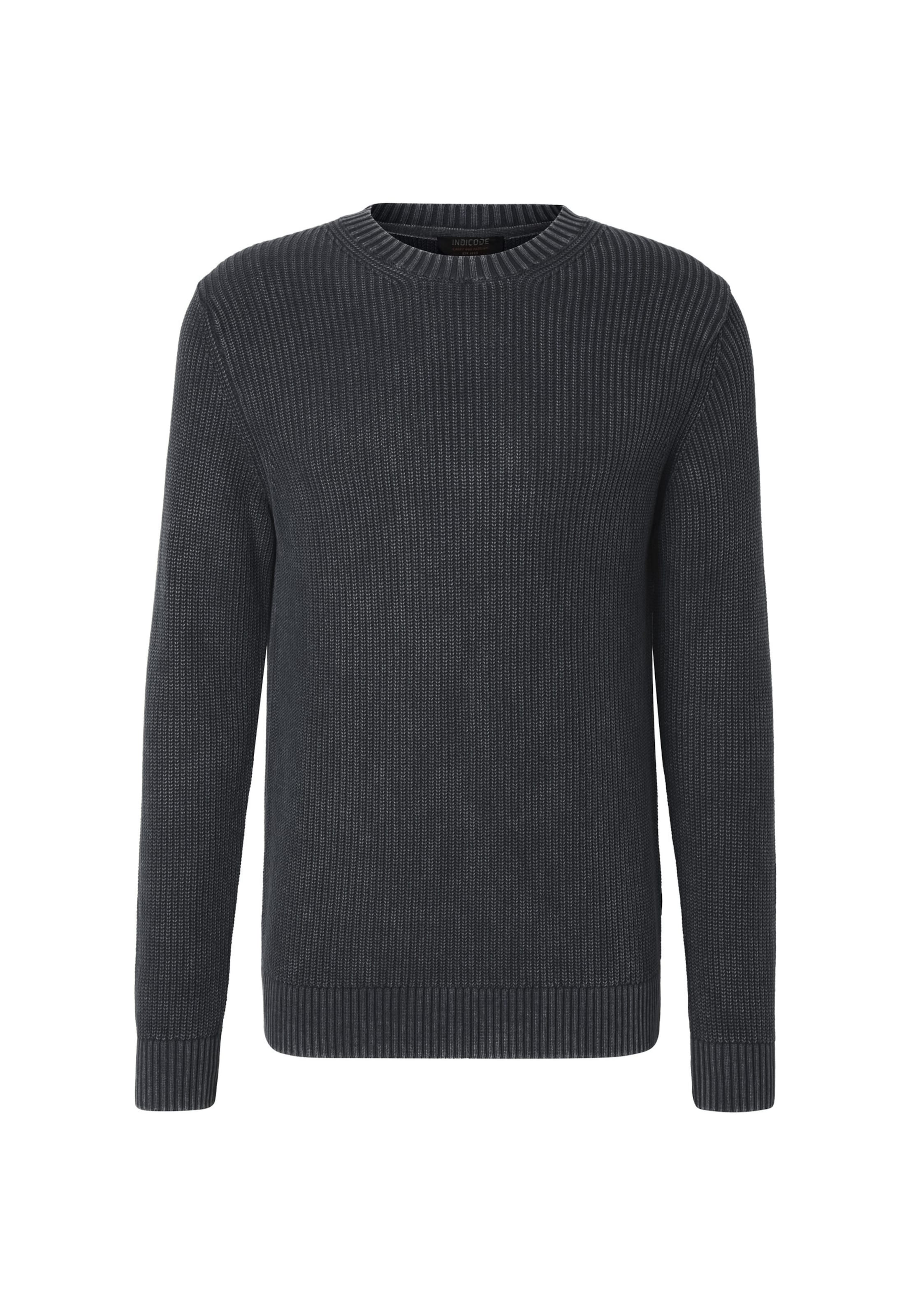 INDICODE JEANS Trui 'INTorpedo' in Blauw: voorkant