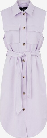 Robe-chemise 'HAVEN' PIECES en violet : devant