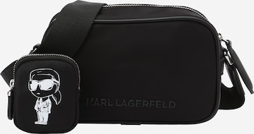 juoda Karl Lagerfeld Rankinė su ilgu dirželiu: priekis