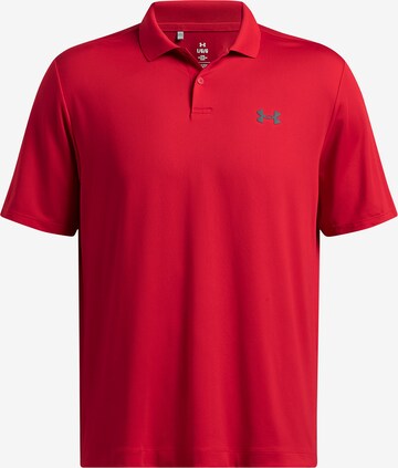 UNDER ARMOUR Functioneel shirt 'Matchplay' in Rood: voorkant
