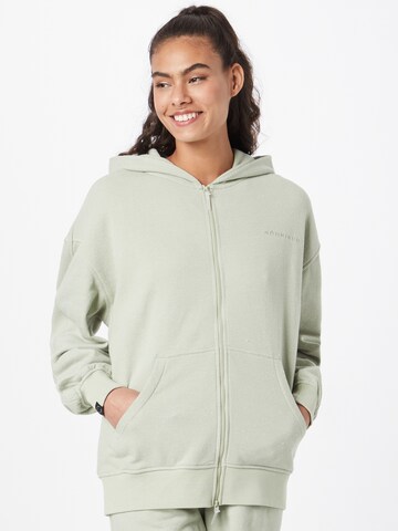 Röhnisch - Sudadera con cremallera deportiva 'Nila Neps' en verde: frente