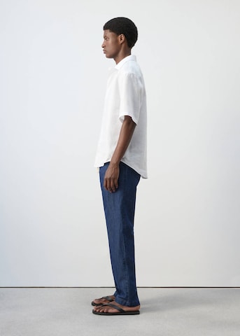 MANGO MAN Tapered Jeans 'Tudy' in Blue