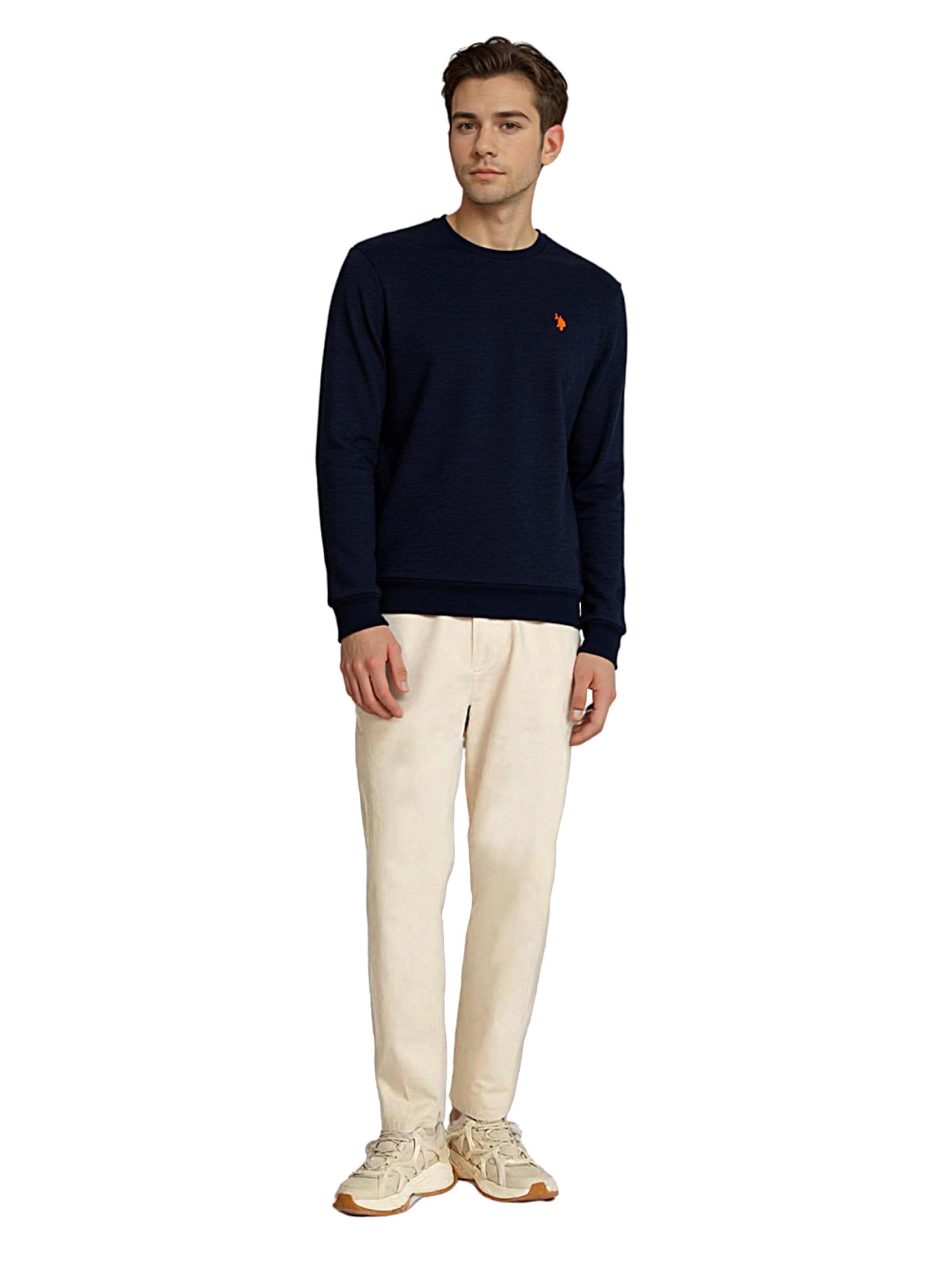 U.S. POLO ASSN. Pullover i sort