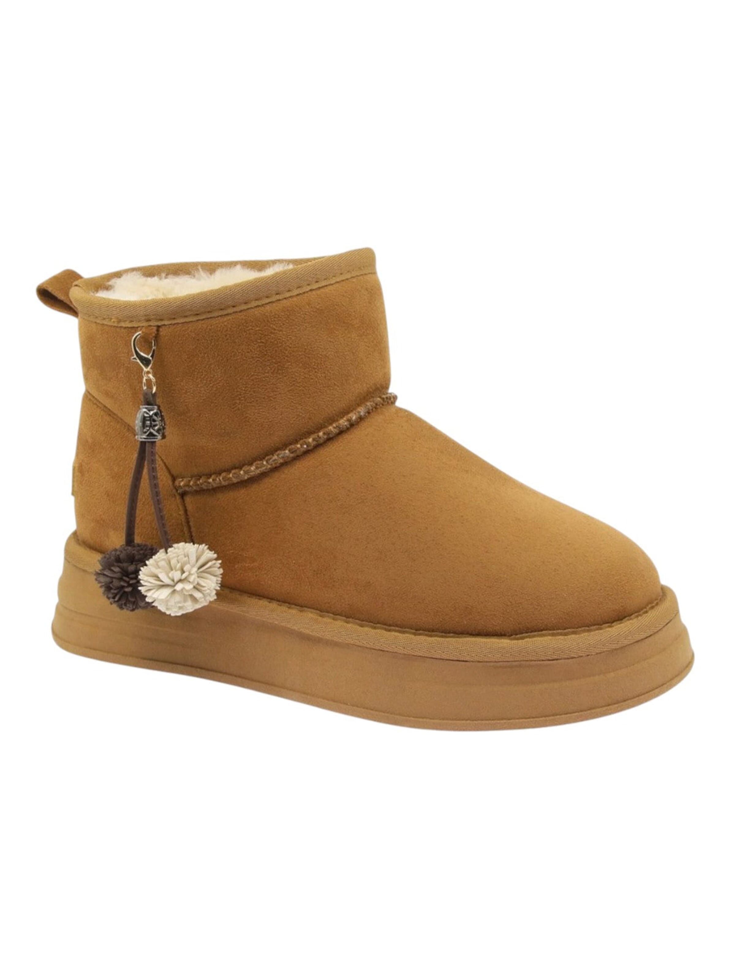 Beppi Bottes 'Casual boot' en 35 en camel, Vue avec produit
