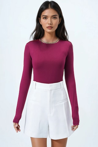 Tricou de la Trend Alaçatı Stili pe roșu: față