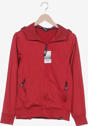 BENCH Sweatshirt & Zip-Up Hoodie in S in Red: front