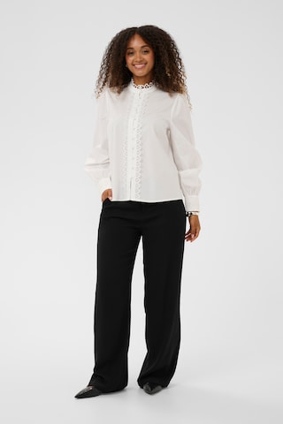 Cream Blouse 'Sunnia' in White