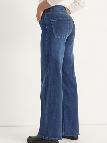 Cellbes of Sweden Wide leg Jeans in Blauw