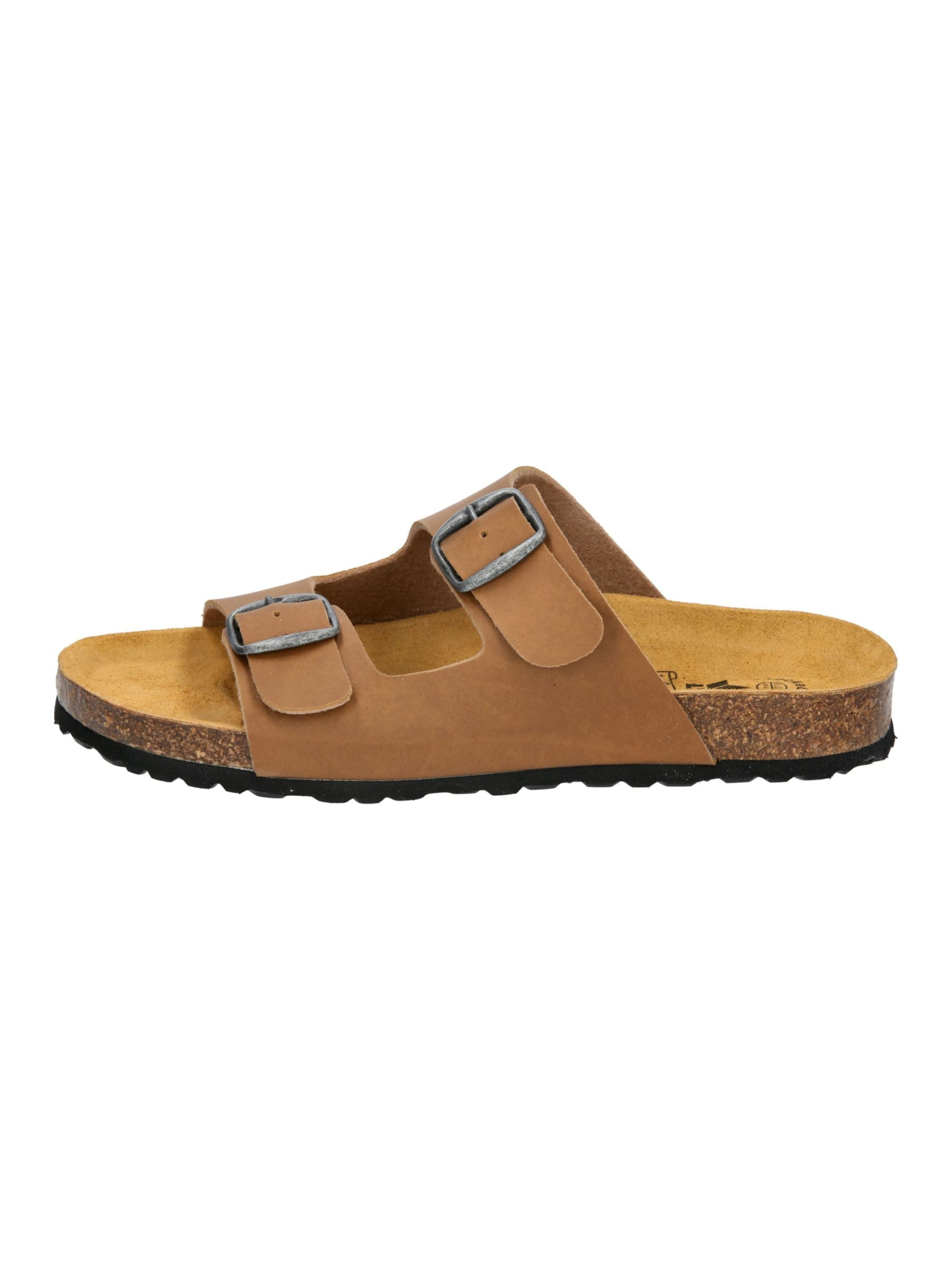 LICO Pantolette 'Bioline' in Braun