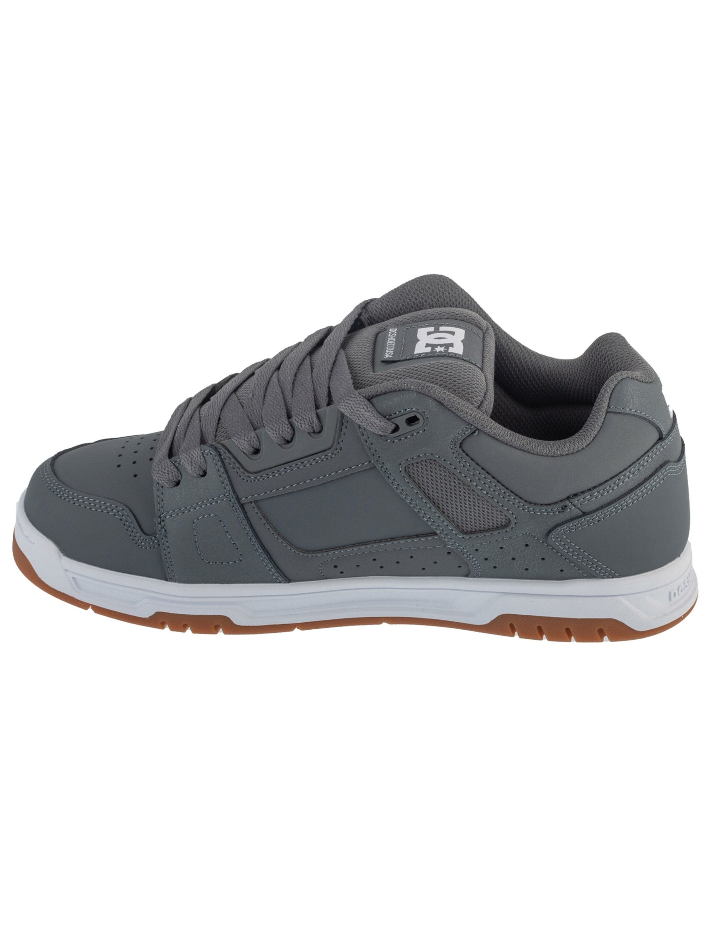 DC Shoes Sneakers 'DC Shoes Stag' in Grey: front