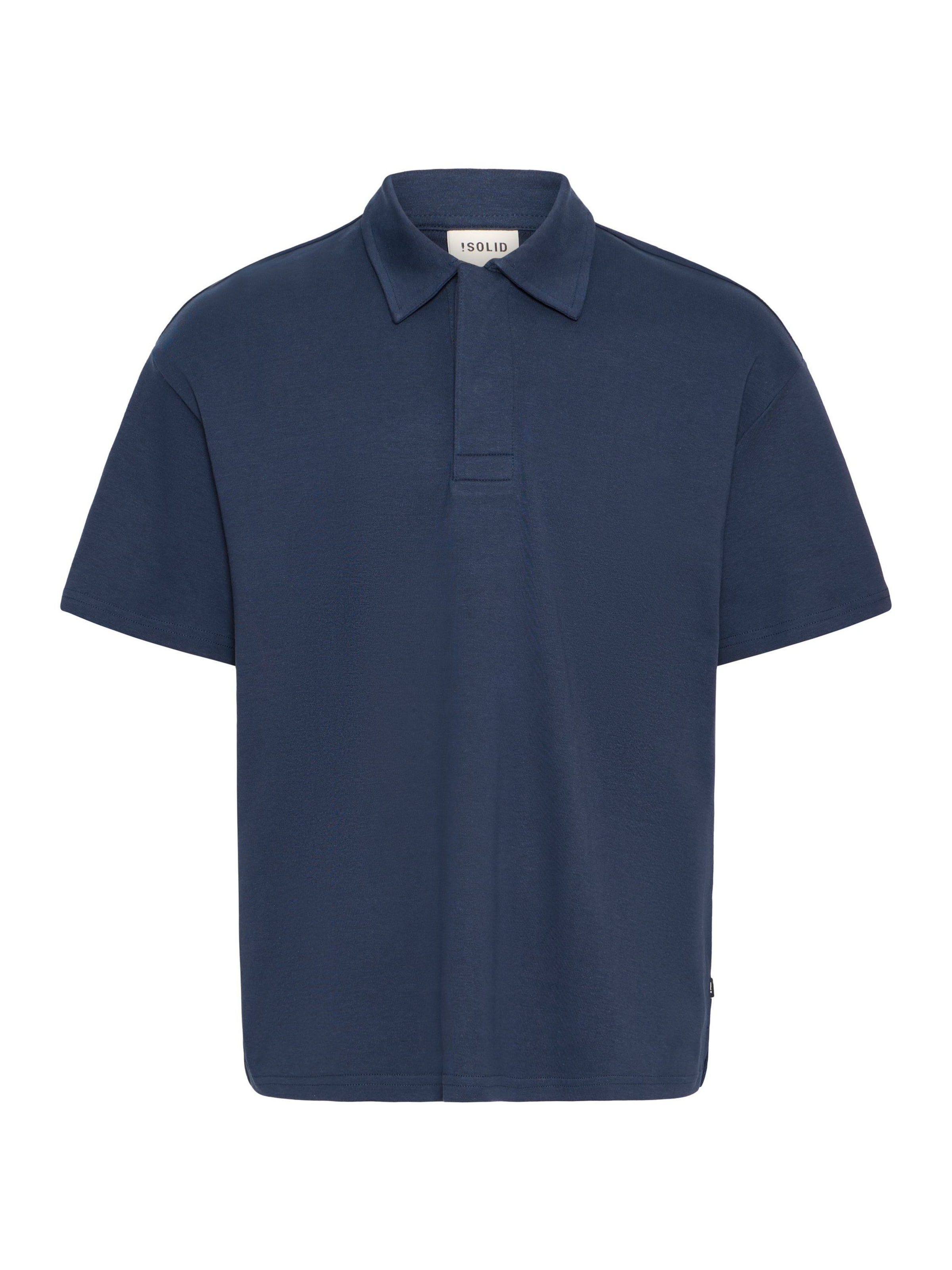!Solid Poloshirt ' SDOSWALD ' in Blau: Vorderseite
