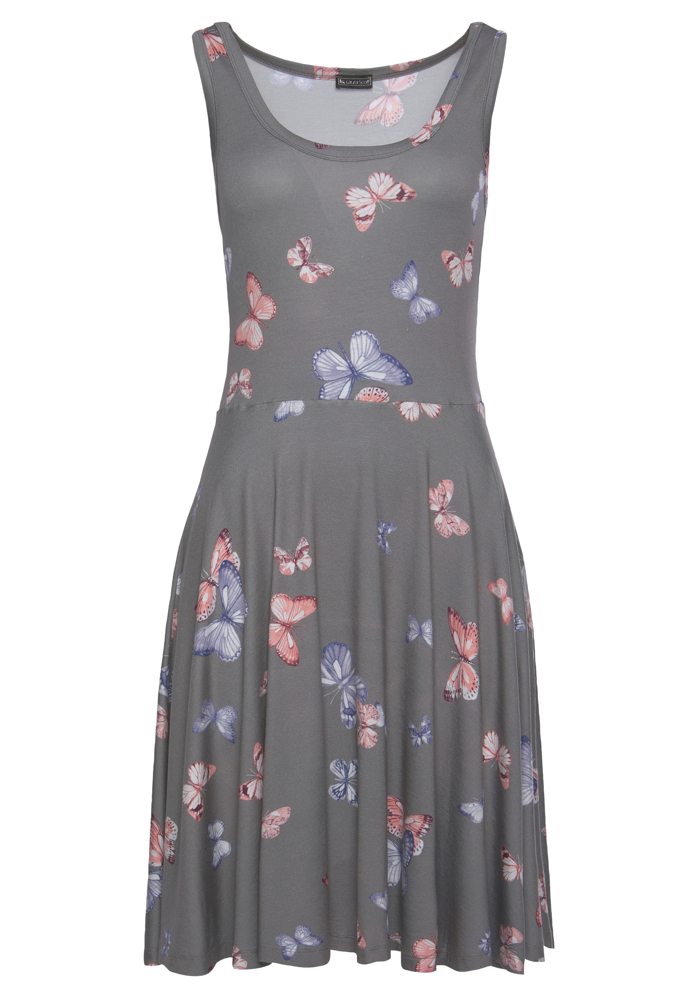 LAURA SCOTT Kleid in Grau: Vorderseite