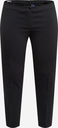 Pantaloni cu dungă 'REGINA' Persona by Marina Rinaldi pe negru, Vizualizare produs