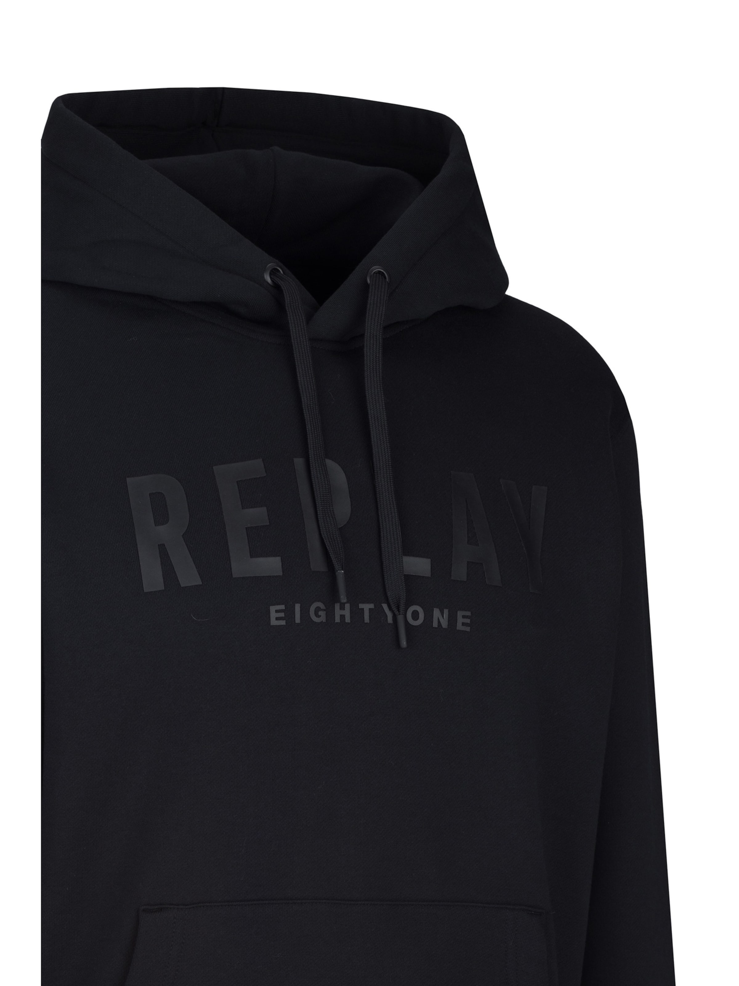 REPLAY Свитшот в Черный