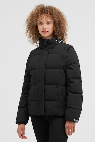 Soccx Winter Jacket in Black: front