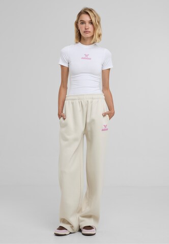 Loosefit Pantalon Felicious en blanc