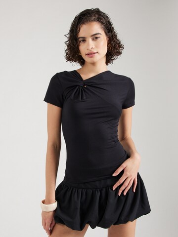 ABOUT YOU Shirt 'Dinah' in Black: front