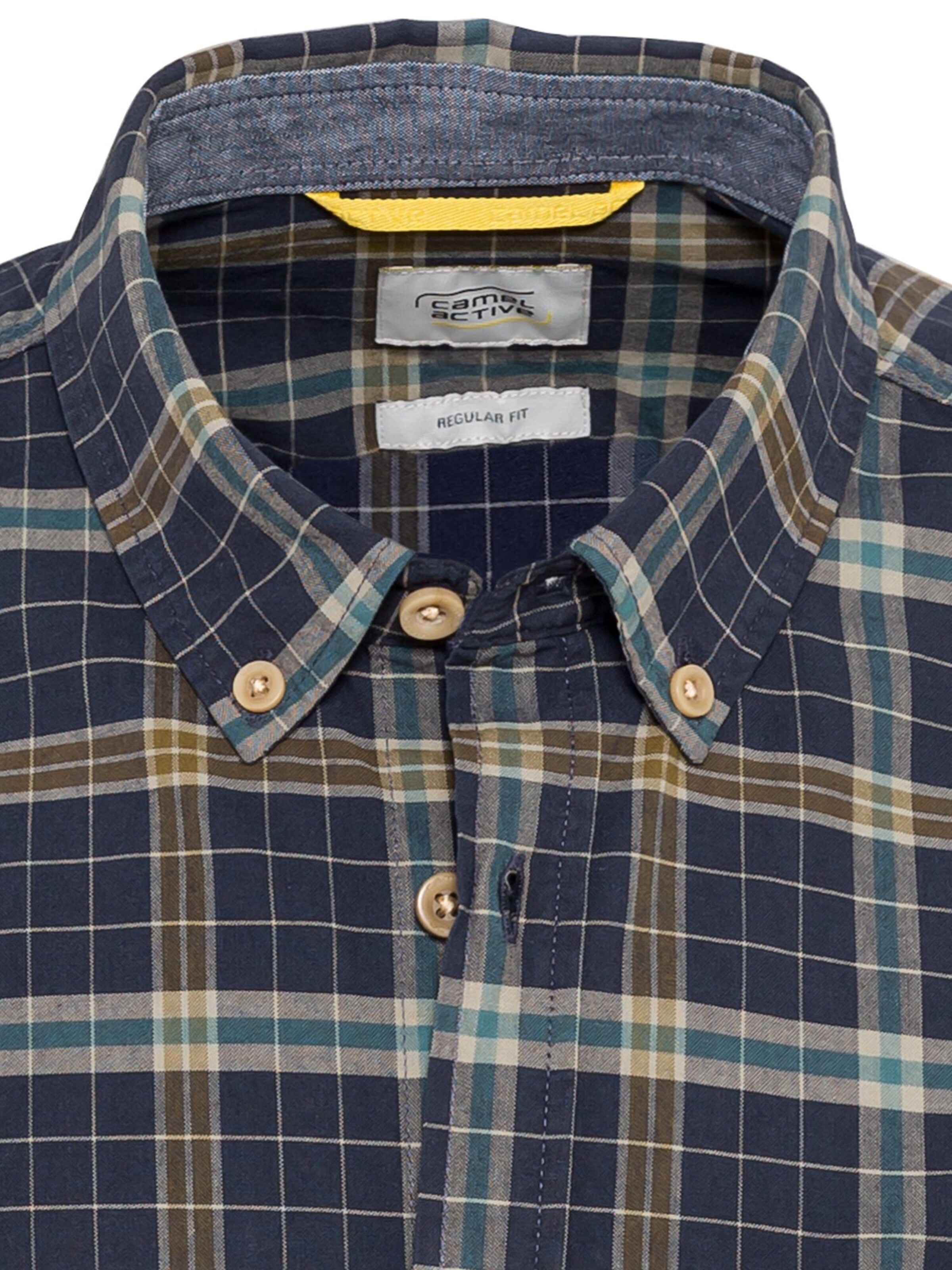 CAMEL ACTIVE - Regular Fit Camisa em azul