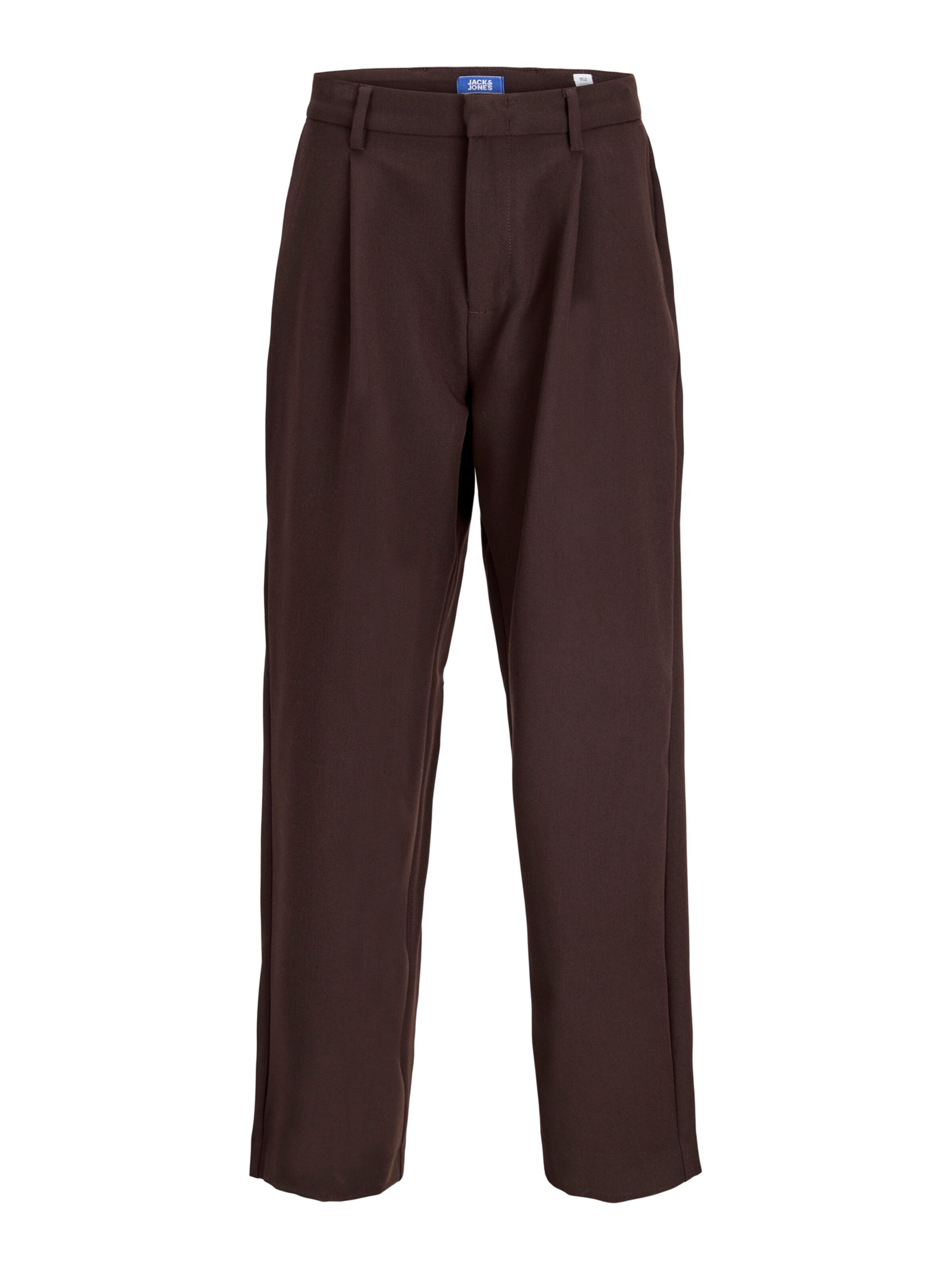 Jack & Jones Junior - regular Pantalón 'JPSTOWEN' en marrón: frente