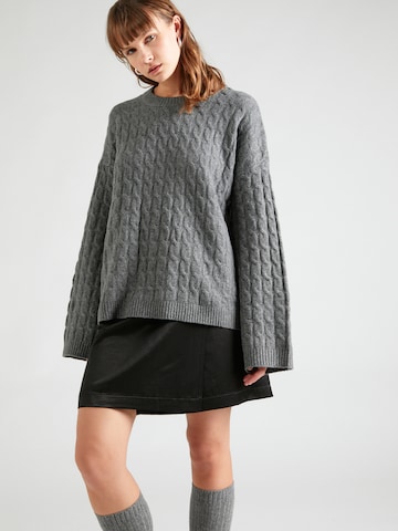 Pull-over NLY by Nelly en gris : devant