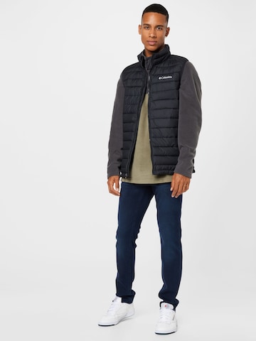 Gilet de sport 'Powder' COLUMBIA en gris