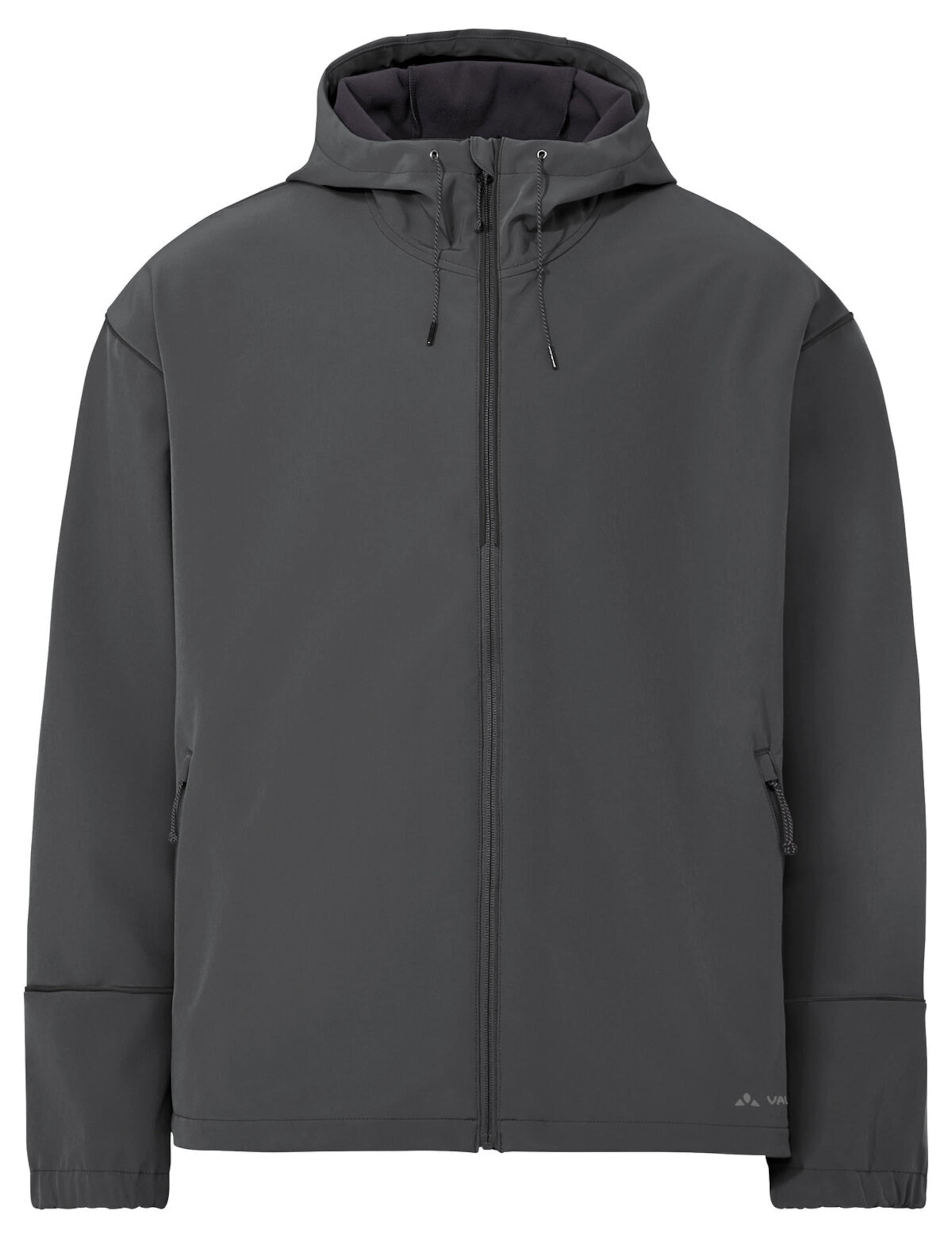 VAUDE Sportjas 'Cyclist' in Grijs: voorkant