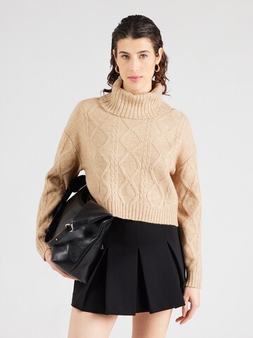 ABOUT YOU - Jersey 'Carla' en marrón: frente