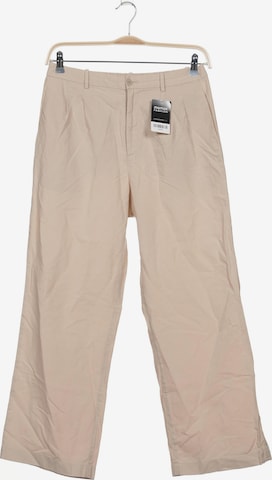 UNIQLO Stoffhose S in Beige: Vorderseite