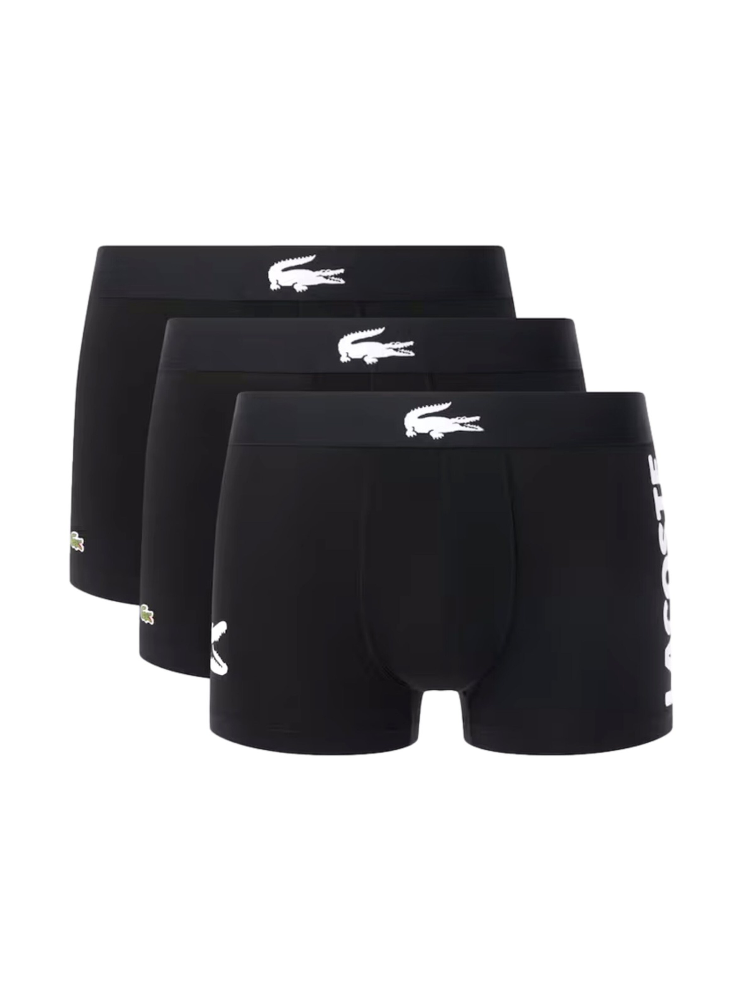 LACOSTE Boxershorts in Zwart: voorkant