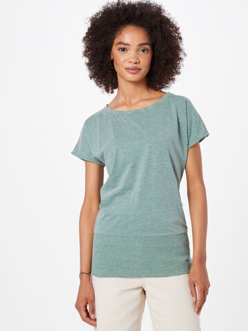 Fli Papigu - Camiseta 'Schnitzel' en verde: frente