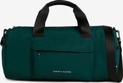 TOMMY HILFIGER Travel Bag in Dark green / White, Item view