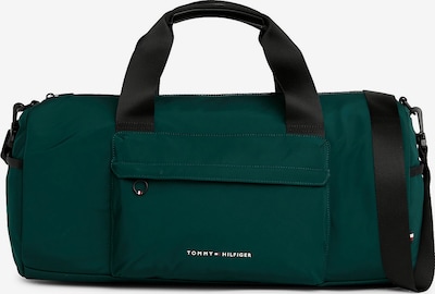 TOMMY HILFIGER Sac de voyage en vert foncé / blanc, Vue avec produit