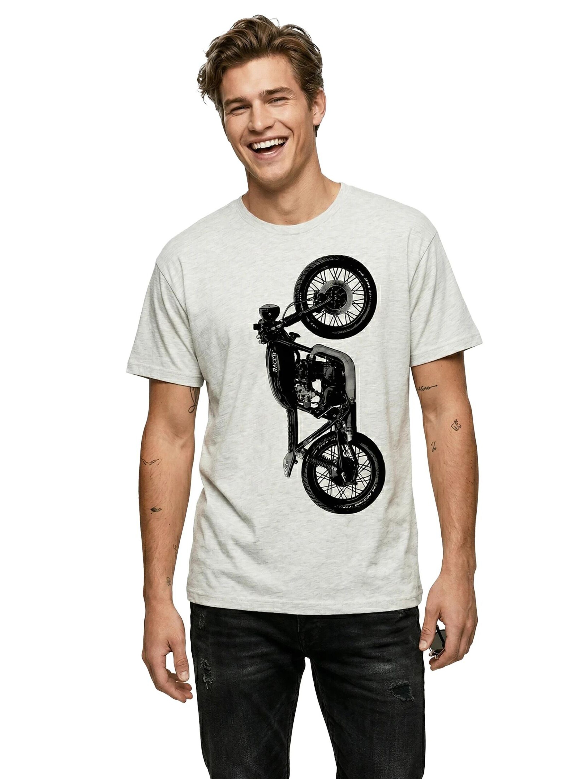 MAKAYA Shirt 'Big-CB' in White