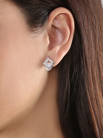 MISH Earrings 'Arianna' in Silver: front