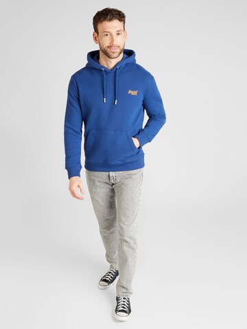 Superdry Bluzka sportowa 'Essential' w kolorze niebieski