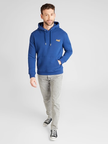 Superdry Sweatshirt 'Essential' in Blue