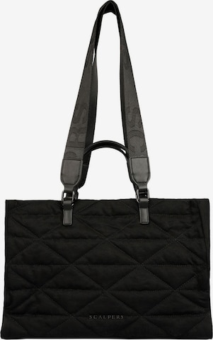 ScalpersRučna torbica - crna boja: prednji dio