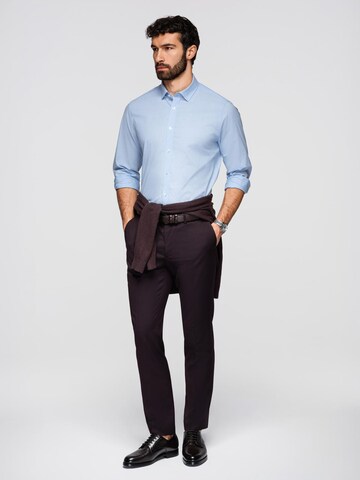 Ombre Regular fit Zakelijk overhemd in Blauw