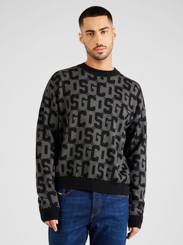 GCDS Pullover in Schwarz: predná strana