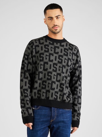 GCDS Sweater in Black: front