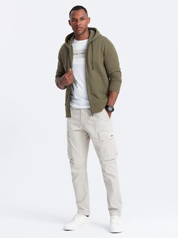 Ombre Sweatvest 'OM-SSBZ-0160' in Groen