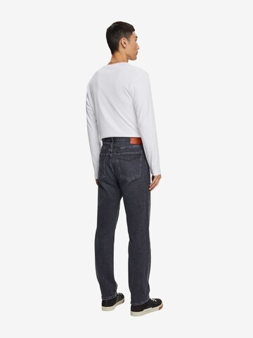 ESPRIT Tapered Jeans in Zwart