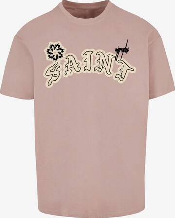 MJ Gonzales Shirt 'Saint x Heavy' in Pink: predná strana