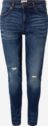 !Solid Regular Jeans in Blue: front