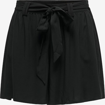 ONLY Свободный крой Плиссированные брюки 'NOVA JASMIN' в Черный: спереди