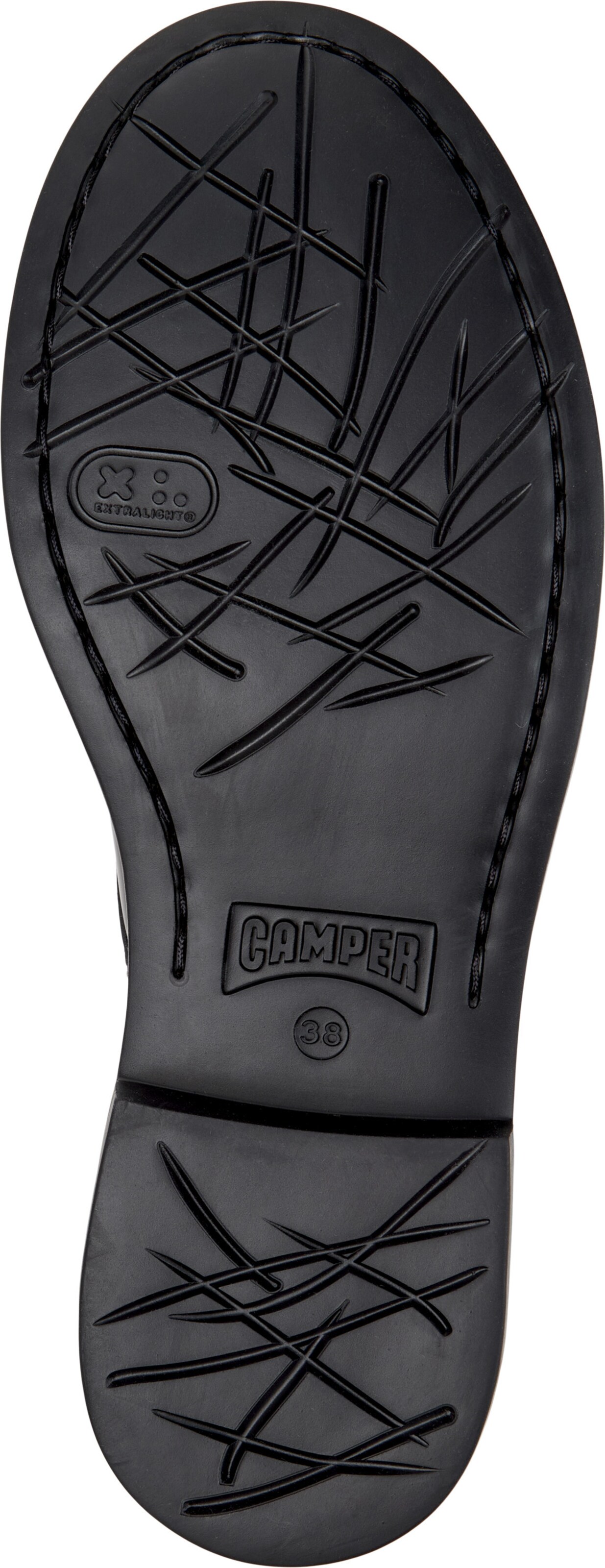 Chaussure à lacets ' Dean ' CAMPER en noir