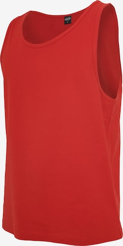 T-Shirt 'Big Tank' Urban Classics en rouge : devant