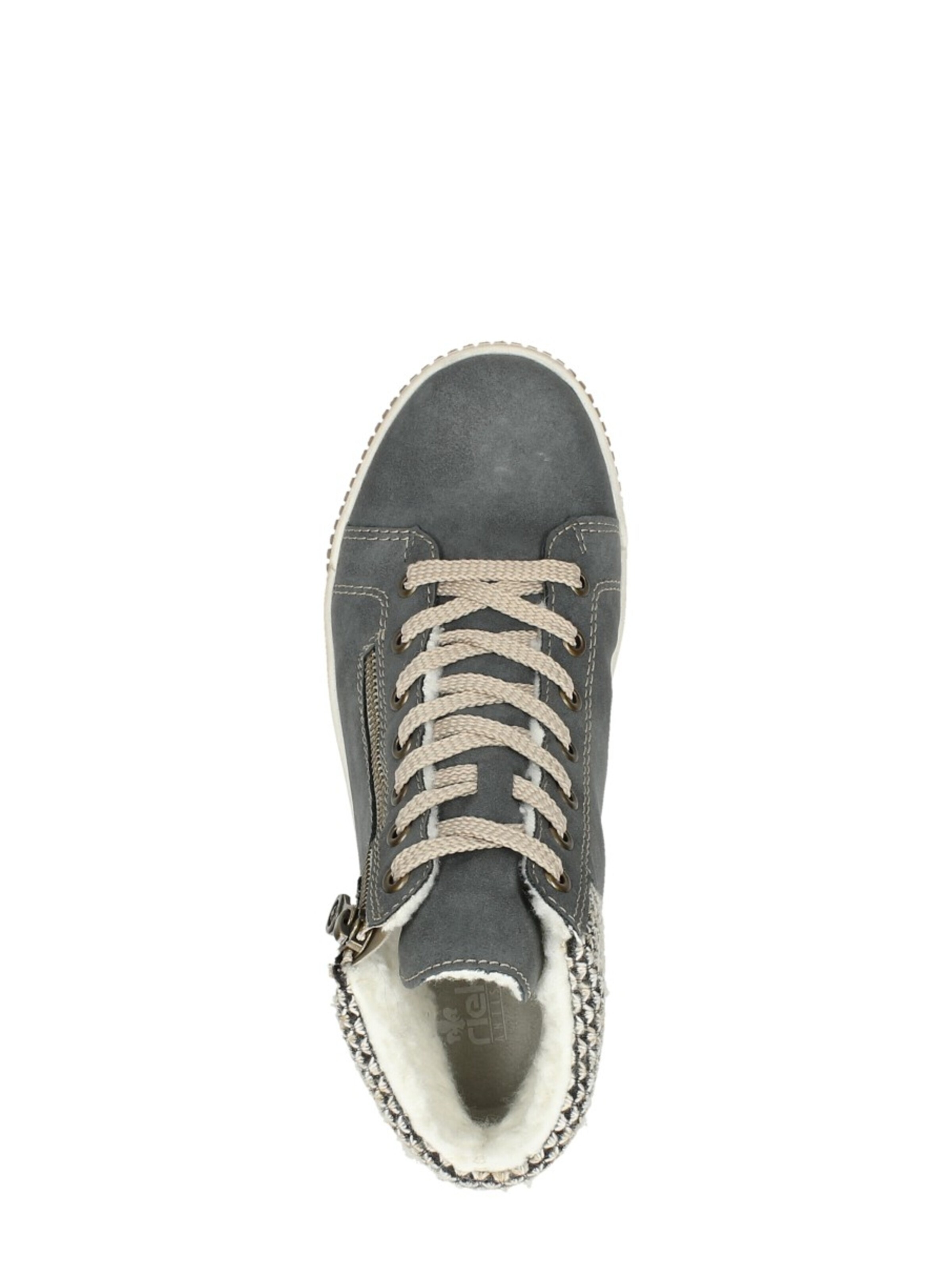 Chaussure à lacets 'Veterschoenen Hoog' Rieker en bleu