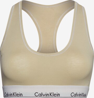 Calvin Klein Underwear Bustier BH in Beige: predná strana